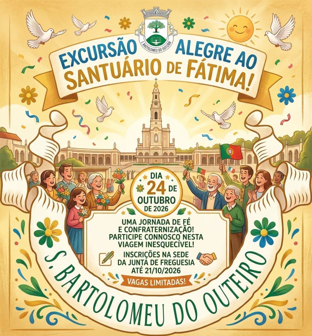 Excursão ao Santuário de Fátima